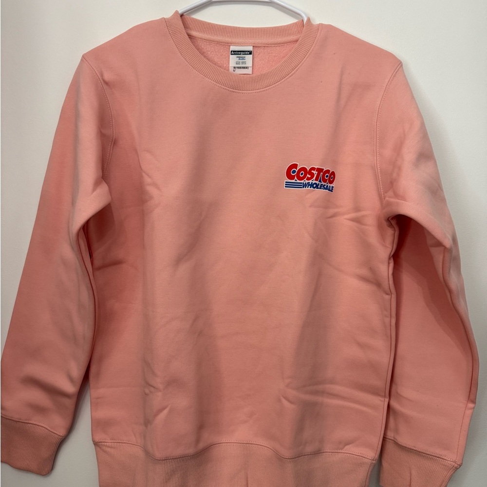 Costco Wholesale Peachy Pink Sweatshirt